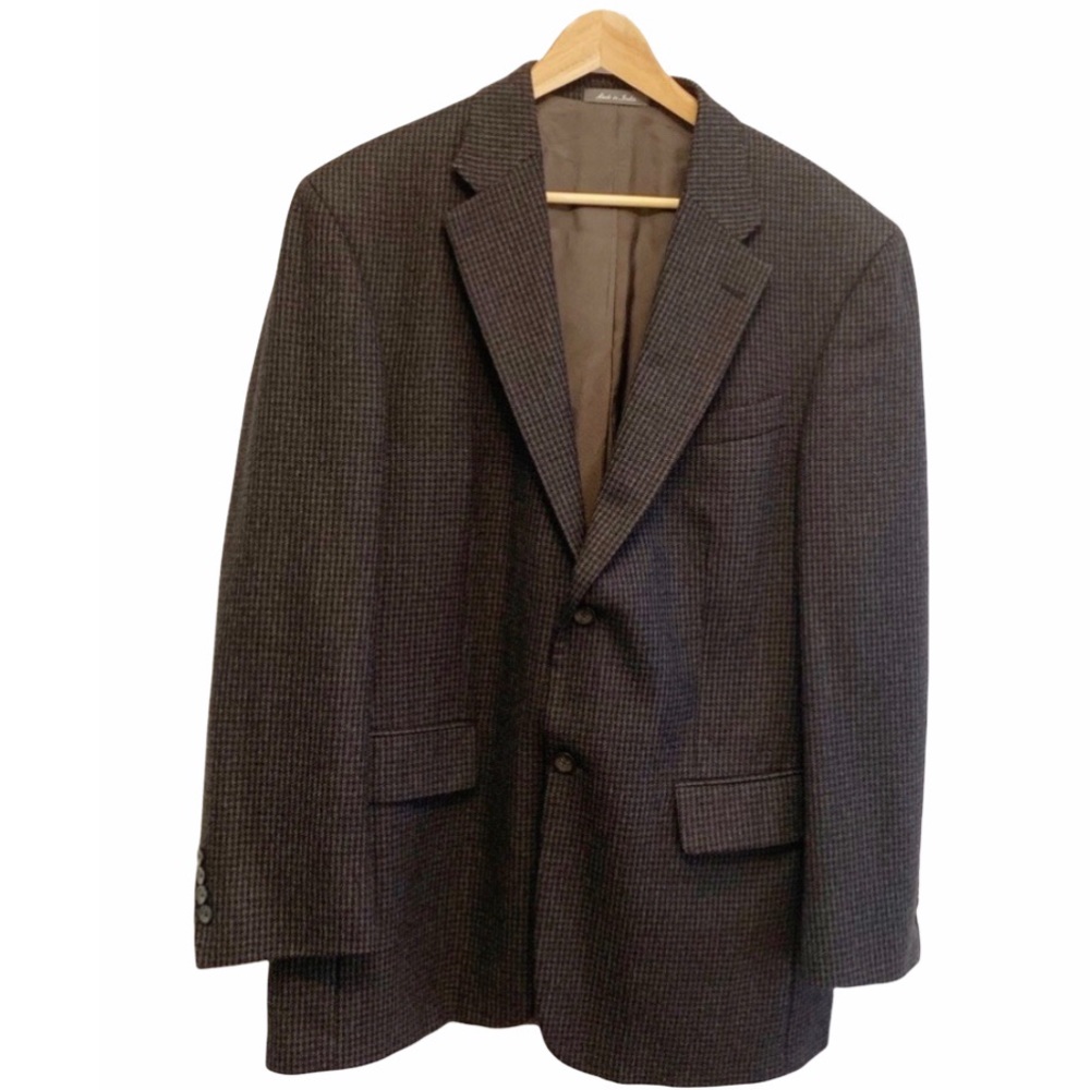 Oscar de la Renta 100% Lambswool Sport Coat Blazer Size 42R